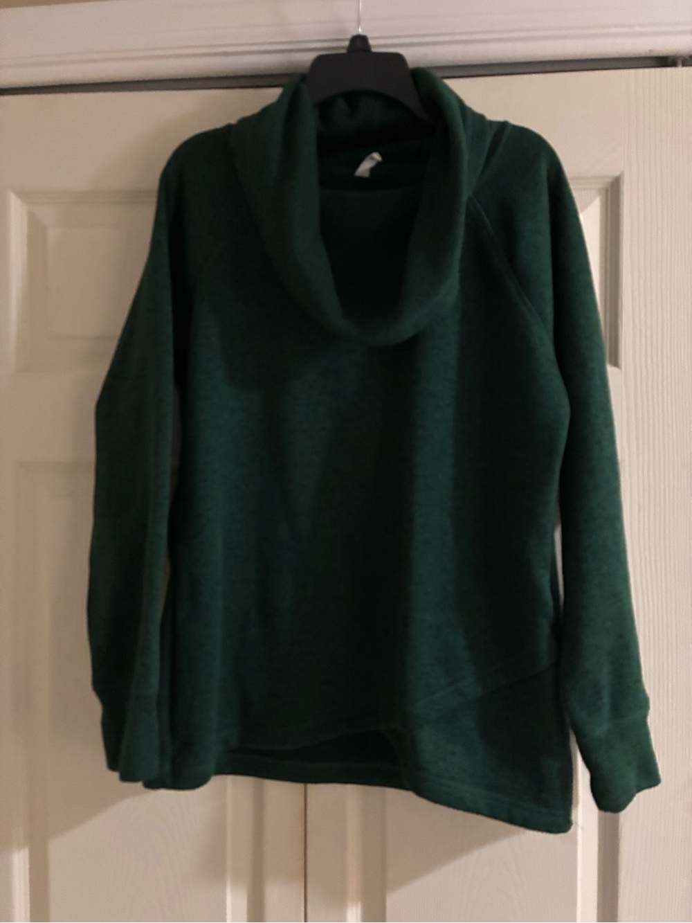 Ideology Forest Green Cowl Neck Sweater